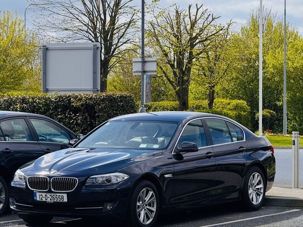 BMW 5-Series Saloon, Diesel, 2012, Blue
