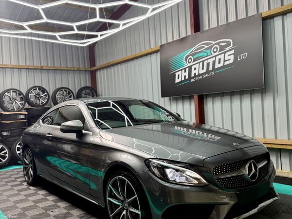 Mercedes-Benz C-Class Coupe, Petrol, 2018, Grey