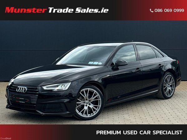 Audi A4 Saloon, Diesel, 2017, Black