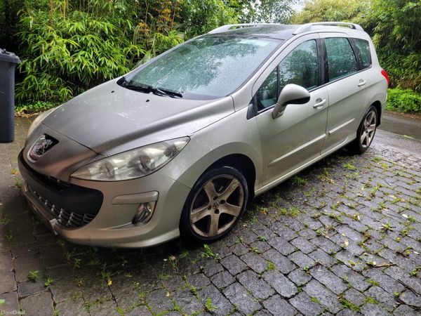 Peugeot 308 Estate, Diesel, 2009, Grey
