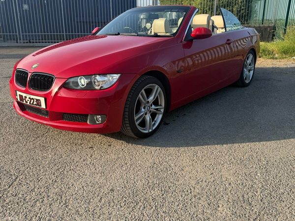 BMW 3-Series Convertible, Petrol, 2008, Red