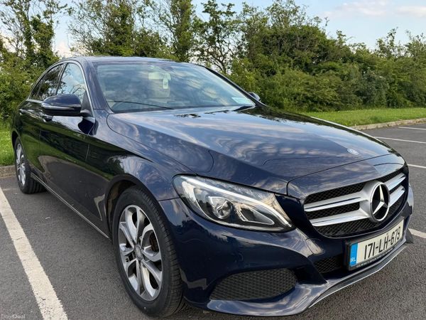 Mercedes-Benz C-Class Saloon, Diesel, 2017, Blue