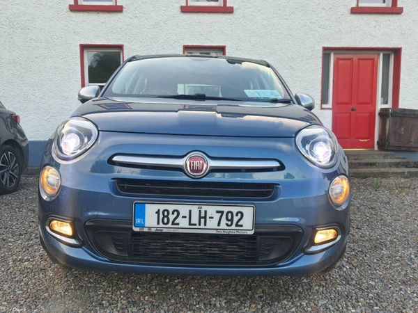 Fiat 500X SUV, Diesel, 2018, Blue