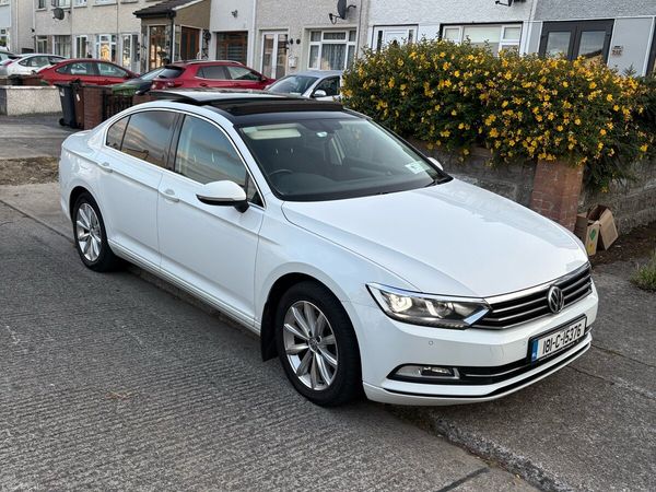 Volkswagen Passat Saloon, Diesel, 2018, White
