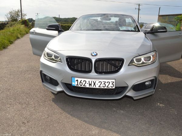BMW 2-Series Convertible, Diesel, 2016, Silver