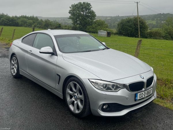 BMW 4-Series Coupe, Diesel, 2013, Silver