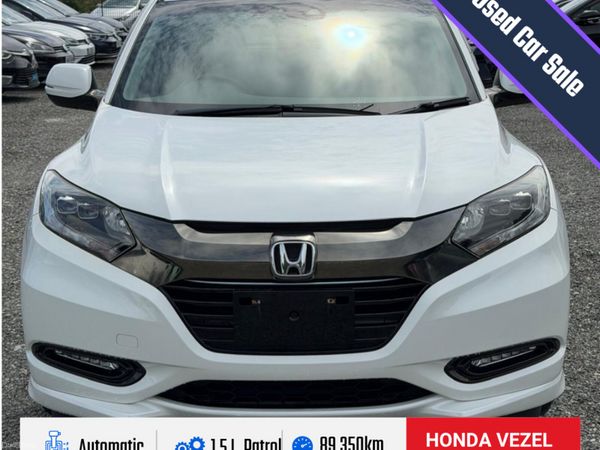 Honda Vezel SUV, Petrol Hybrid, 2017, White