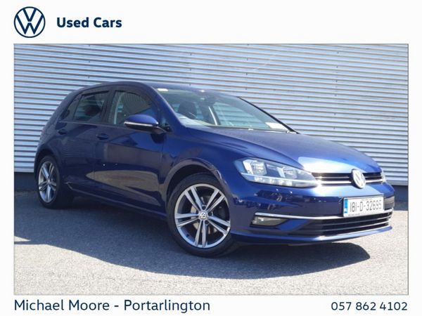 Volkswagen Golf Estate, Diesel, 2018, Blue