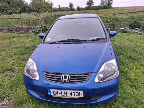 Honda Civic Hatchback, Petrol, 2004, Blue