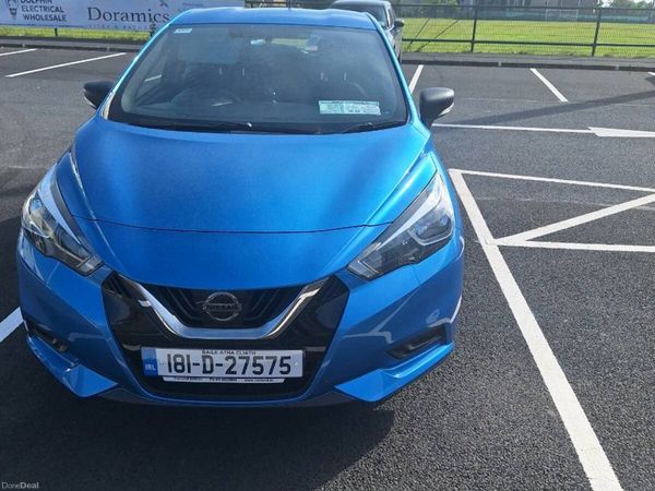 Nissan Micra Hatchback, Petrol, 2018, Blue