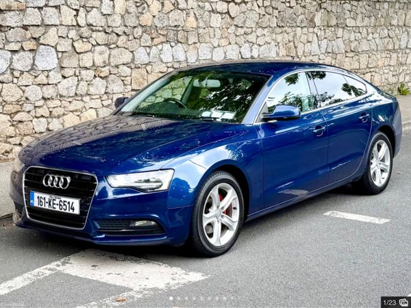 Audi A5 Hatchback, Diesel, 2016, Blue