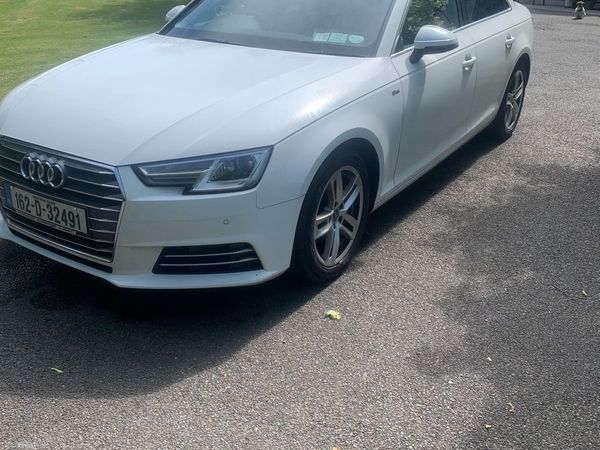 Audi A4 Saloon, Diesel, 2016, White