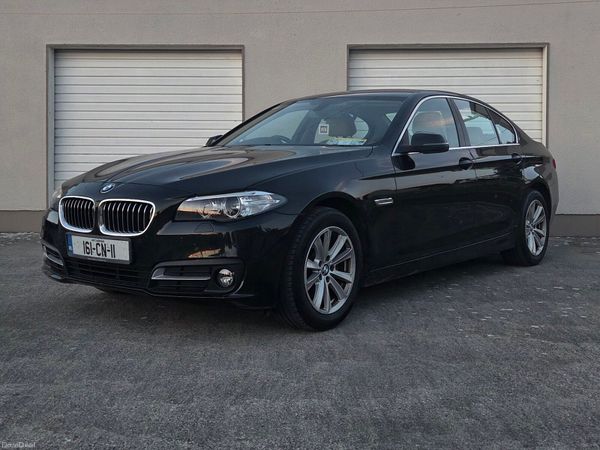 BMW 5-Series Saloon, Diesel, 2016, Black
