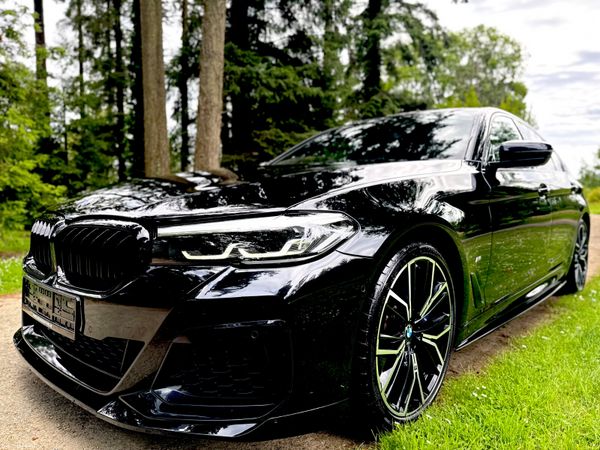 BMW 5-Series Saloon, Diesel, 2021, Black