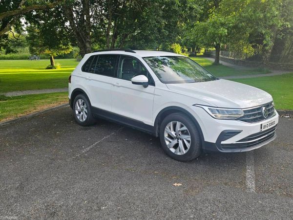 Volkswagen Tiguan SUV, Diesel, 2021, White