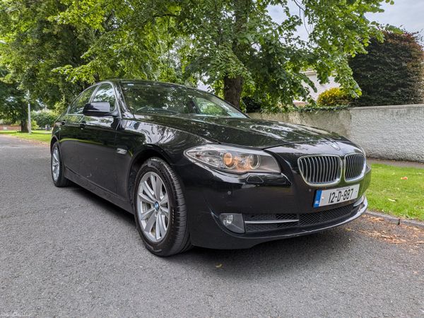 BMW 5-Series Saloon, Diesel, 2012, Black