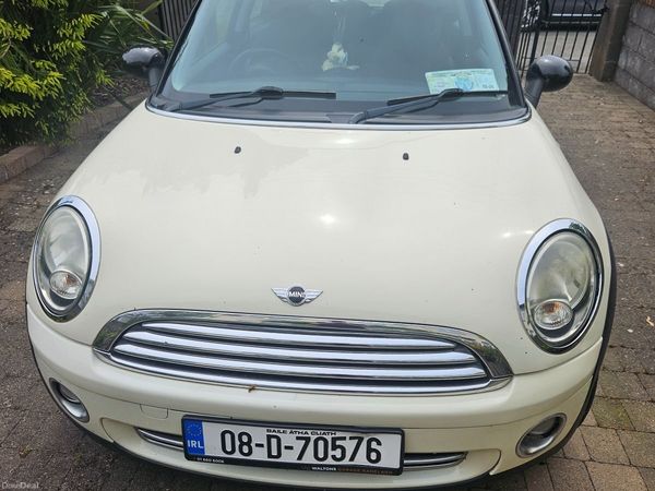 Mini Cooper Hatchback, Petrol, 2008, White