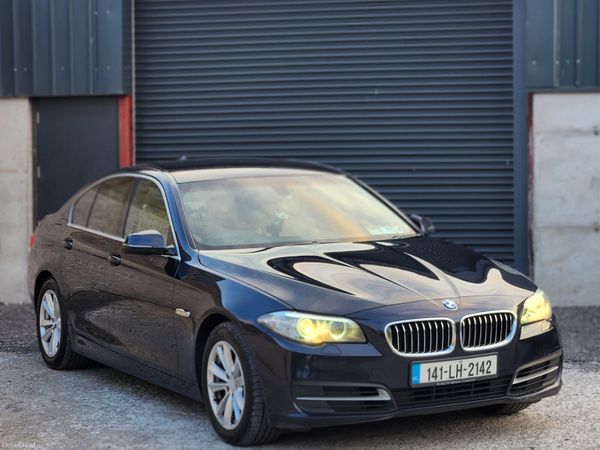BMW 5-Series Saloon, Diesel, 2014, Blue