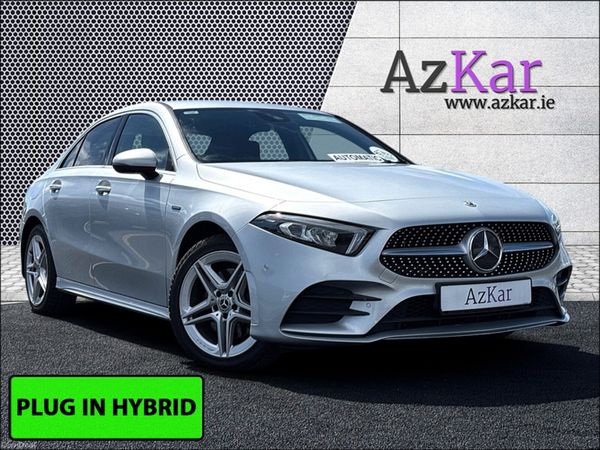 Mercedes-Benz A-Class Saloon, Petrol Plug-in Hybrid, 2020, Silver
