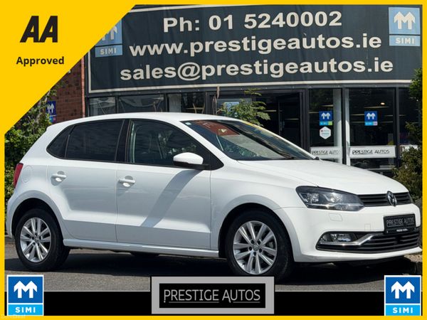 Volkswagen Polo Hatchback, Petrol, 2017, White