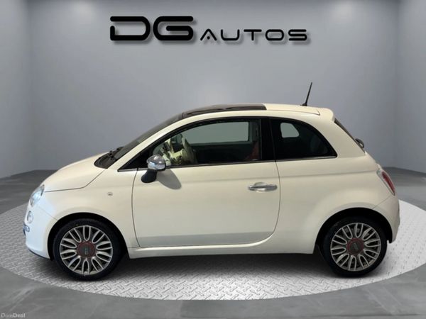 Fiat 500 Hatchback, Petrol, 2015, White