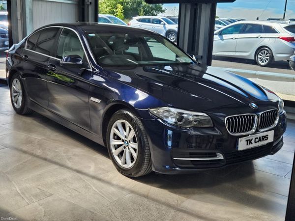 BMW 5-Series Saloon, Diesel, 2015, Blue