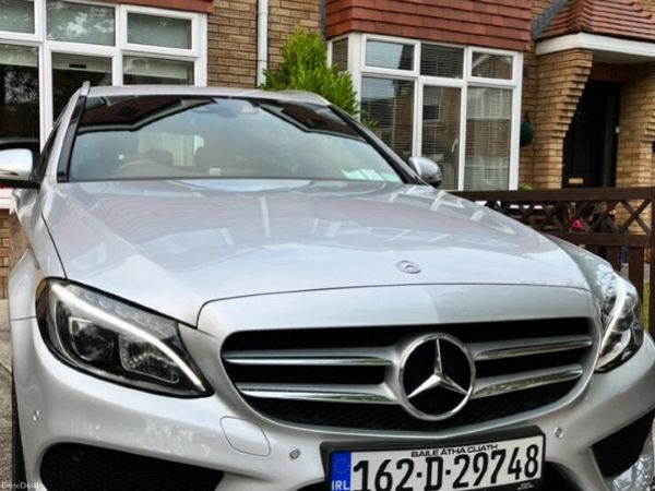 Mercedes-Benz C-Class Estate, Diesel Hybrid, 2016, Silver