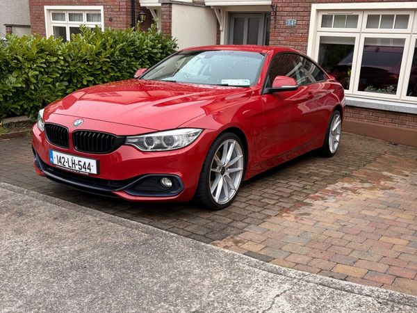 BMW 4-Series Coupe, Diesel, 2014, Red