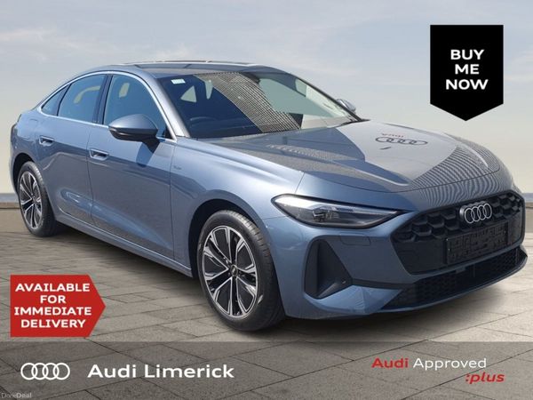 Audi A5 Saloon, Petrol Plug-in Hybrid, 2026, Blue