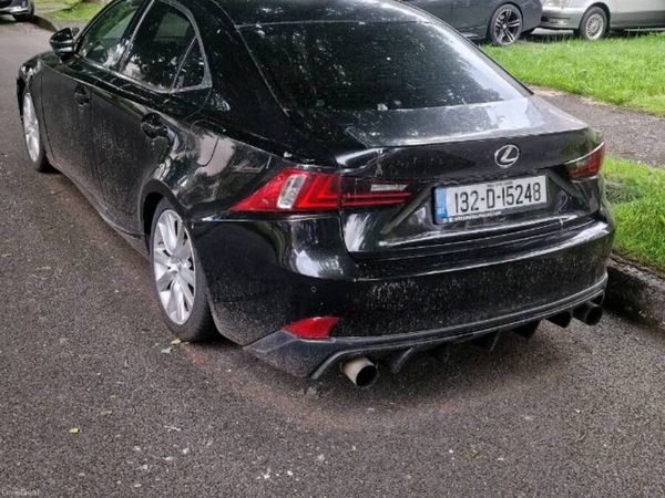 Lexus IS Saloon, Petrol Hybrid, 2013, Black