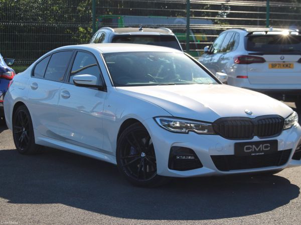 BMW 3-Series Saloon, Petrol Plug-in Hybrid, 2019, White