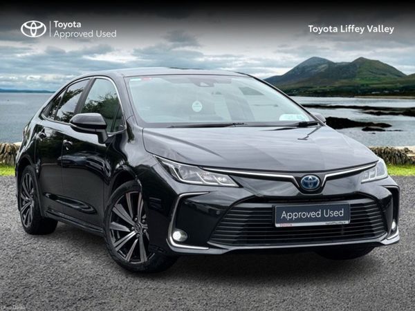 Toyota Corolla Saloon, Petrol Hybrid, 2022, Black