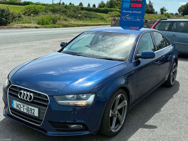Audi A4 Saloon, Diesel, 2014, Blue