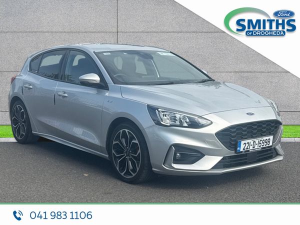 Ford Focus Hatchback, Petrol Hybrid, 2022, Grey