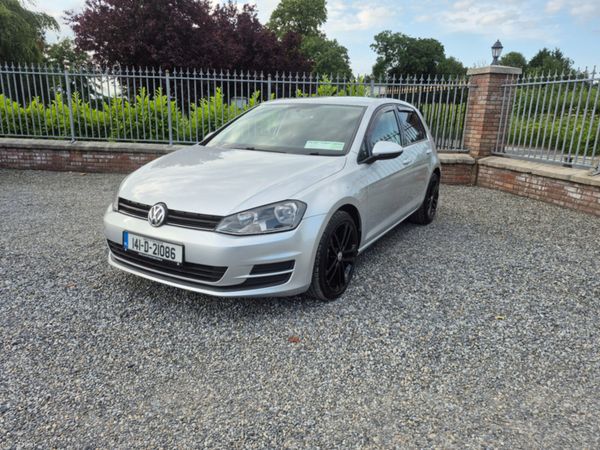 Volkswagen Golf Hatchback, Diesel, 2014, Silver