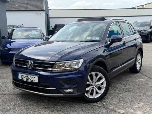 Volkswagen Tiguan SUV, Diesel, 2018, Blue