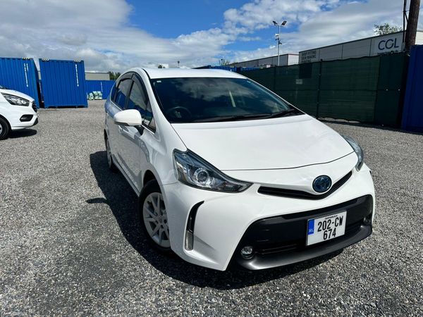 Toyota Prius MPV, Petrol Hybrid, 2020, White