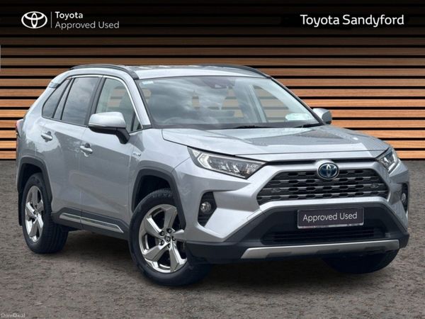 Toyota RAV4 SUV, Petrol Hybrid, 2022, Silver