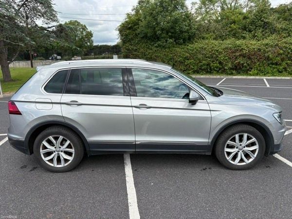 Volkswagen Tiguan SUV, Diesel, 2016, Silver