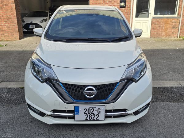 Nissan Note Hatchback, Petrol Hybrid, 2020, White