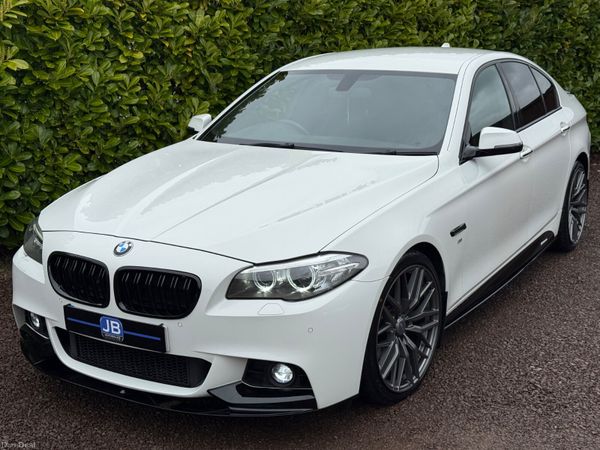BMW 5-Series Saloon, Diesel, 2015, White