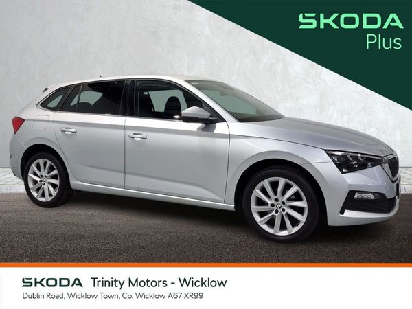 Skoda Scala Hatchback, Petrol, 2022, Silver