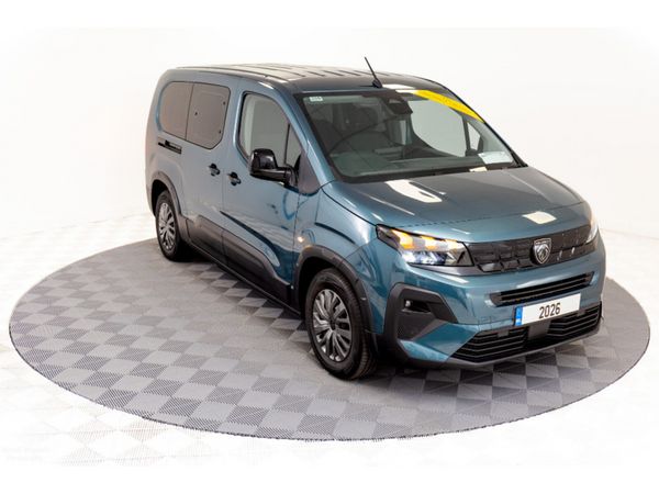 Peugeot Rifter SUV, Electric, 2026, Blue
