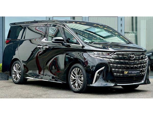 Toyota Alphard Van, Petrol Plug-in Hybrid, 2025, Black