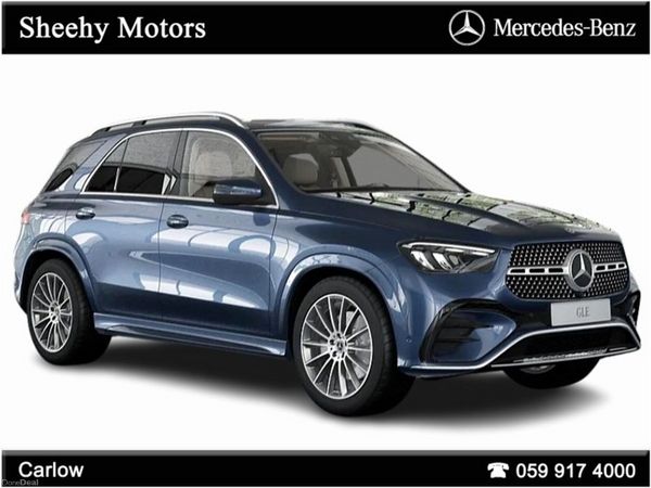 Mercedes-Benz GLE SUV, Diesel Plug-in Hybrid, 2026, Blue