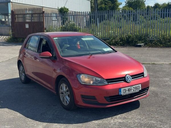 Volkswagen Golf Hatchback, Diesel, 2013, Red
