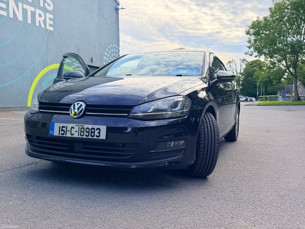 Volkswagen Golf Hatchback, Petrol, 2015, Black