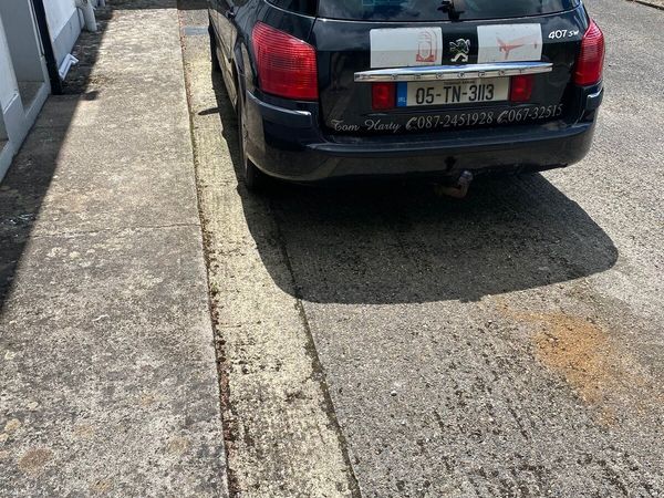Peugeot 407 Van, Diesel, 2005, Black