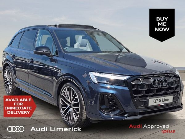Audi Q7 SUV, Petrol Plug-in Hybrid, 2026, Blue