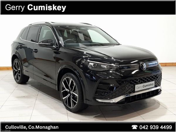 Volkswagen Tiguan SUV, Petrol Plug-in Hybrid, 2025, Black